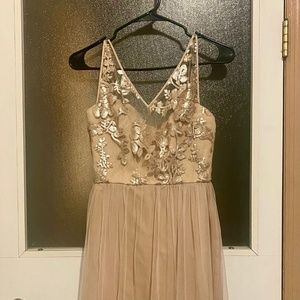 Amsale Sora Sequin Dress